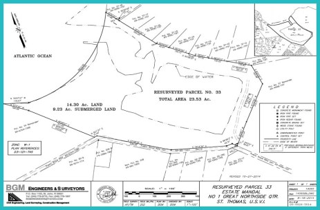 Parcel No 33 Mandahl Map re-surveyed August 2014 copy
